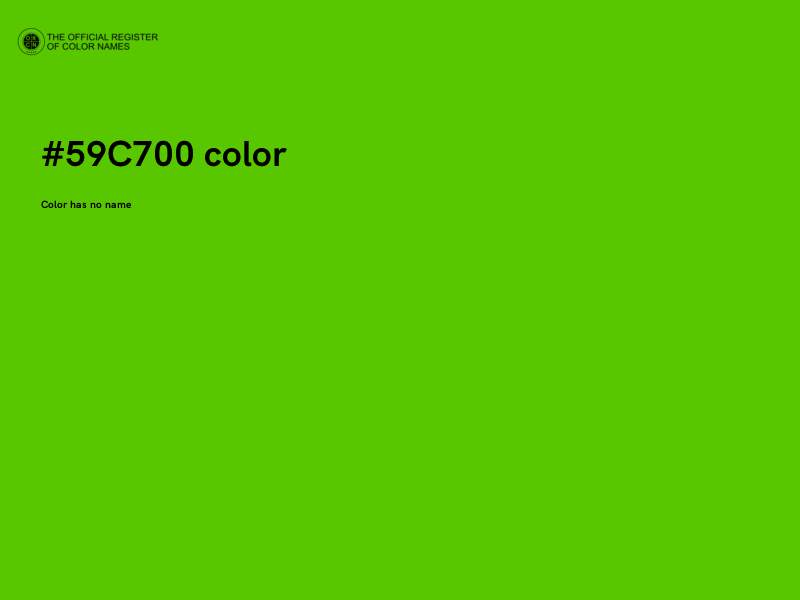 #59C700 color image