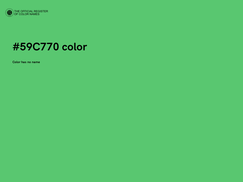 #59C770 color image