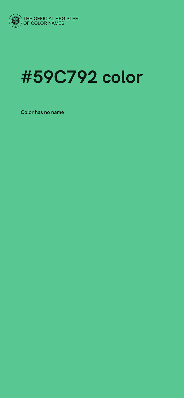 #59C792 color image