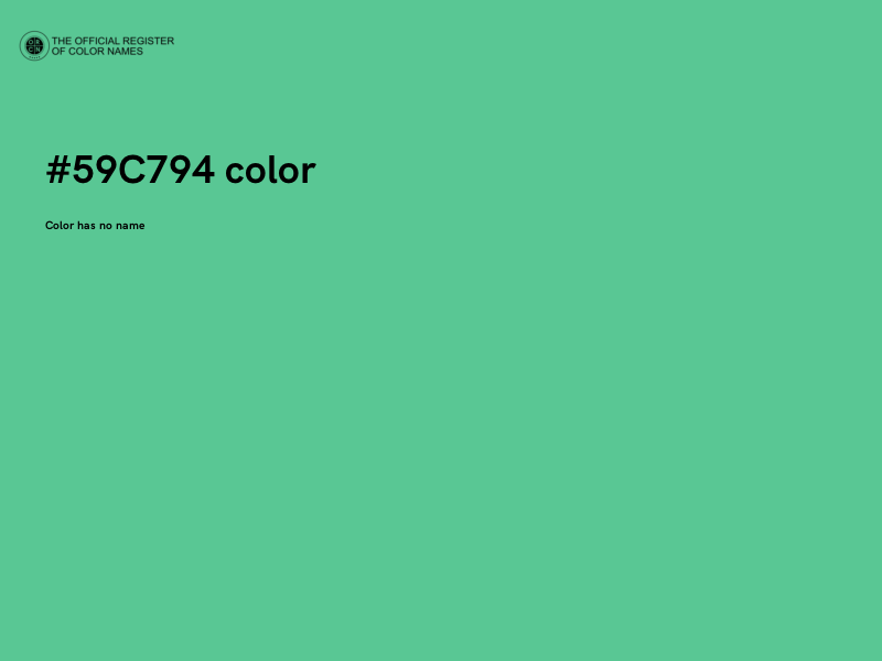 #59C794 color image