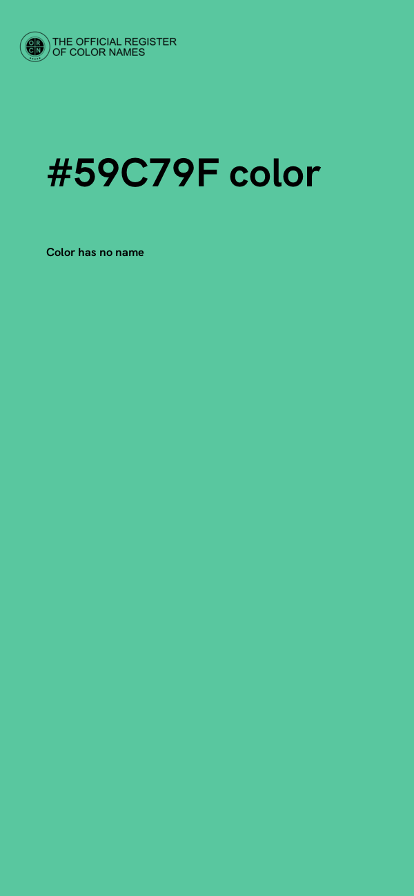 #59C79F color image