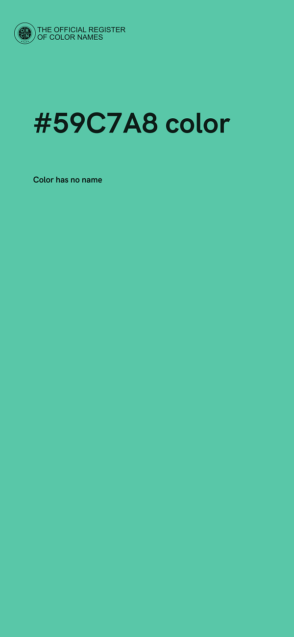 #59C7A8 color image