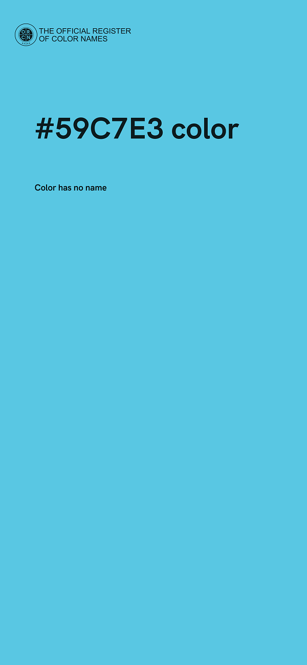 #59C7E3 color image