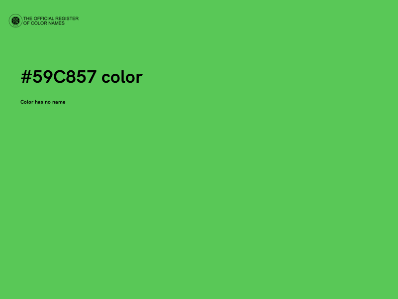 #59C857 color image