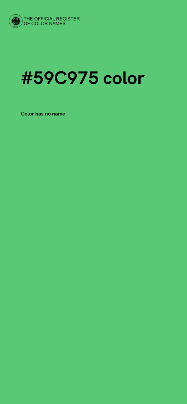 #59C975 color image