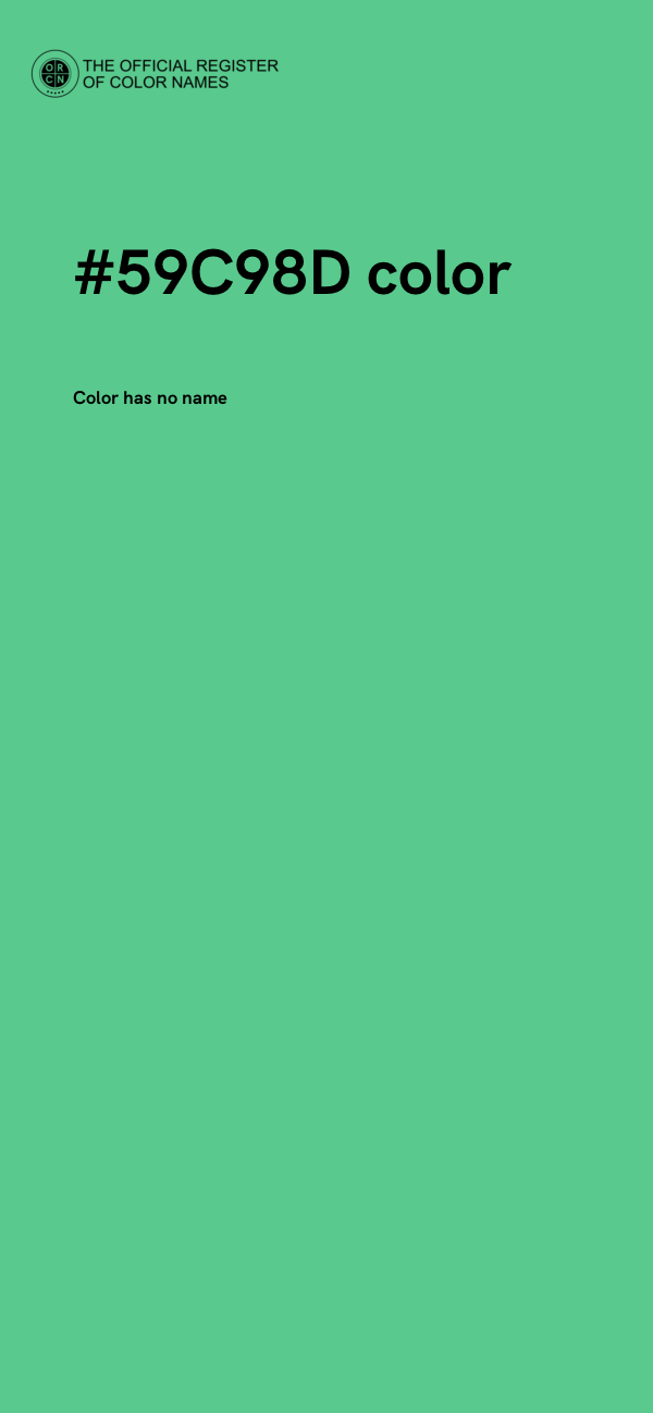 #59C98D color image