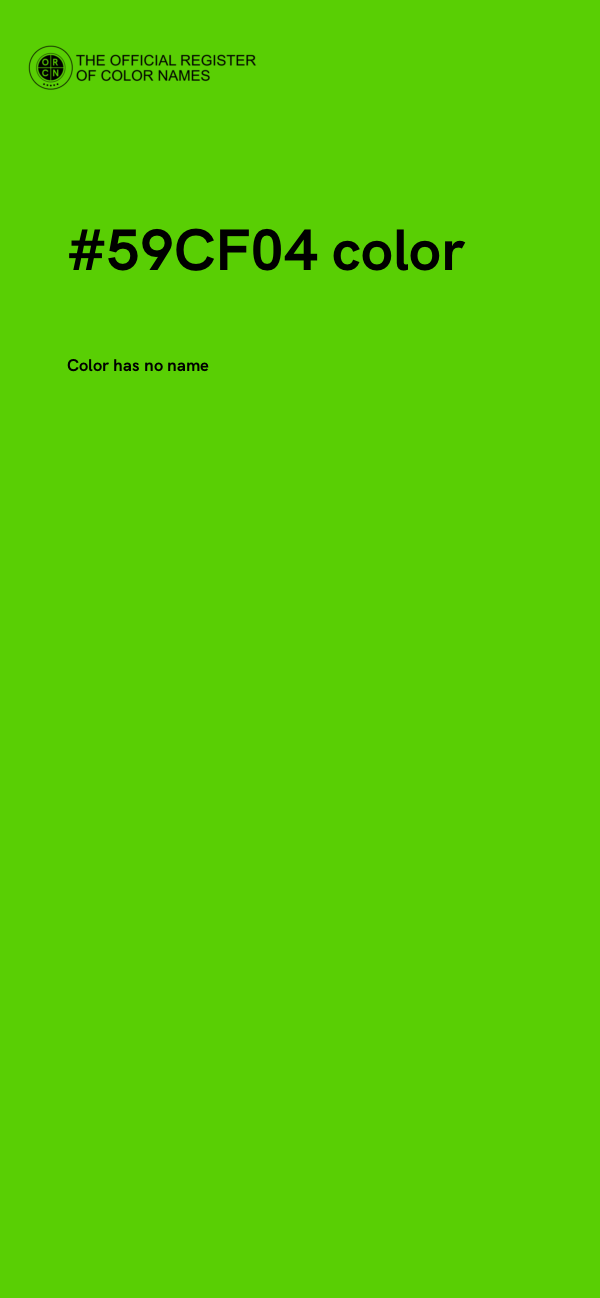 #59CF04 color image