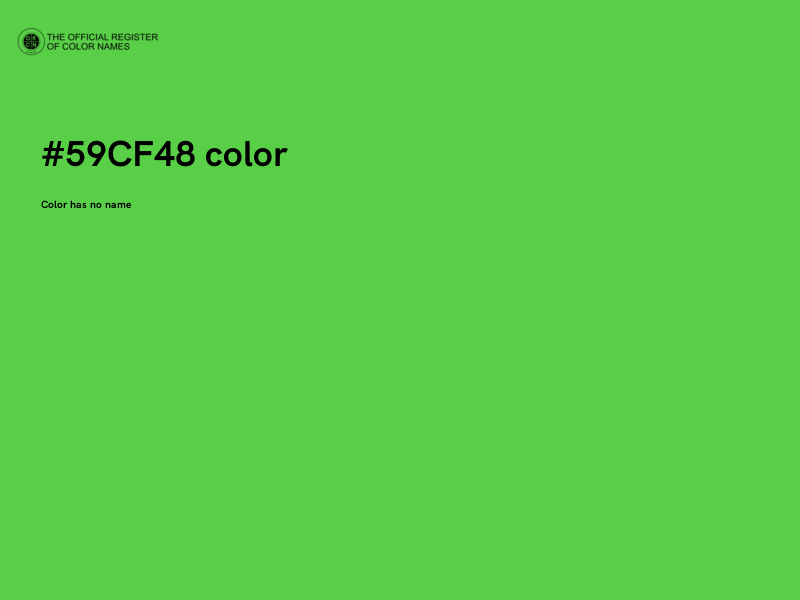 #59CF48 color image