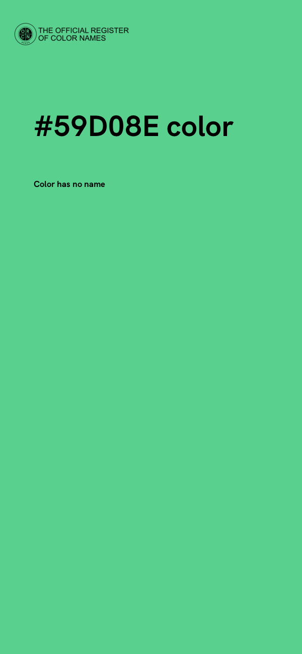 #59D08E color image