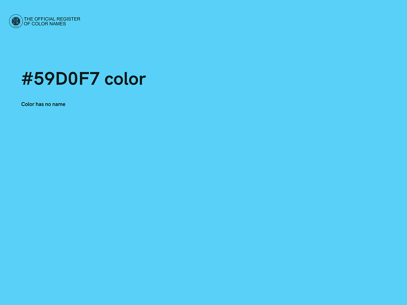 #59D0F7 color image