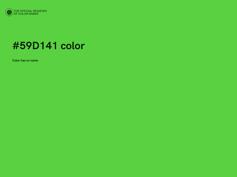 #59D141 color image