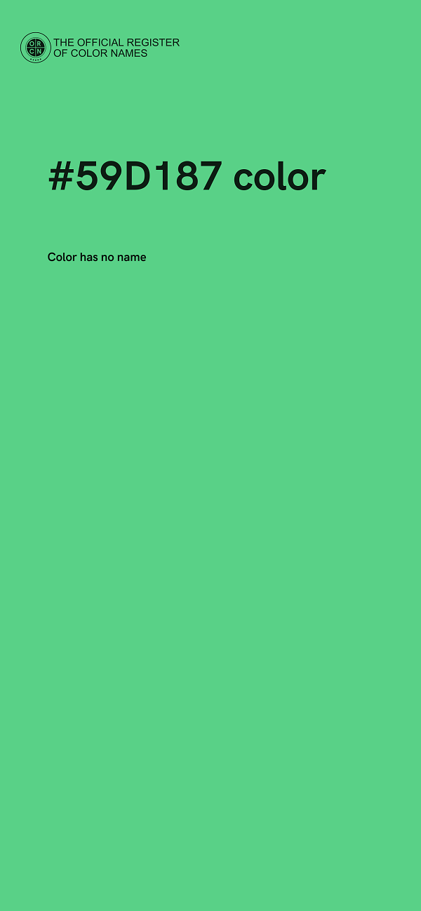 #59D187 color image
