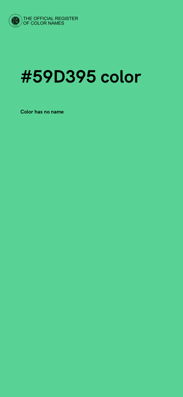 #59D395 color image