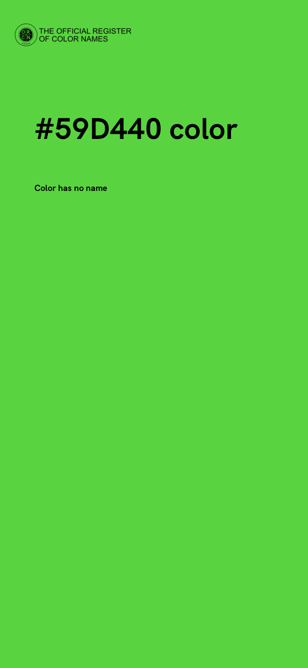 #59D440 color image