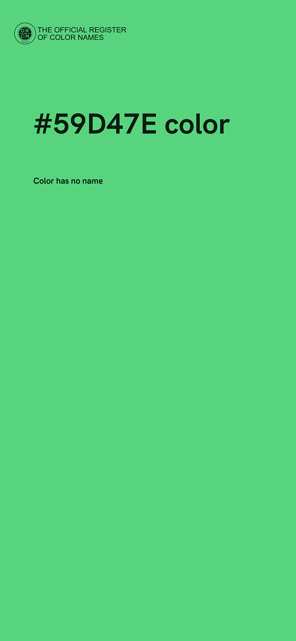 #59D47E color image