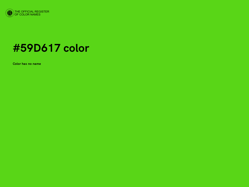 #59D617 color image