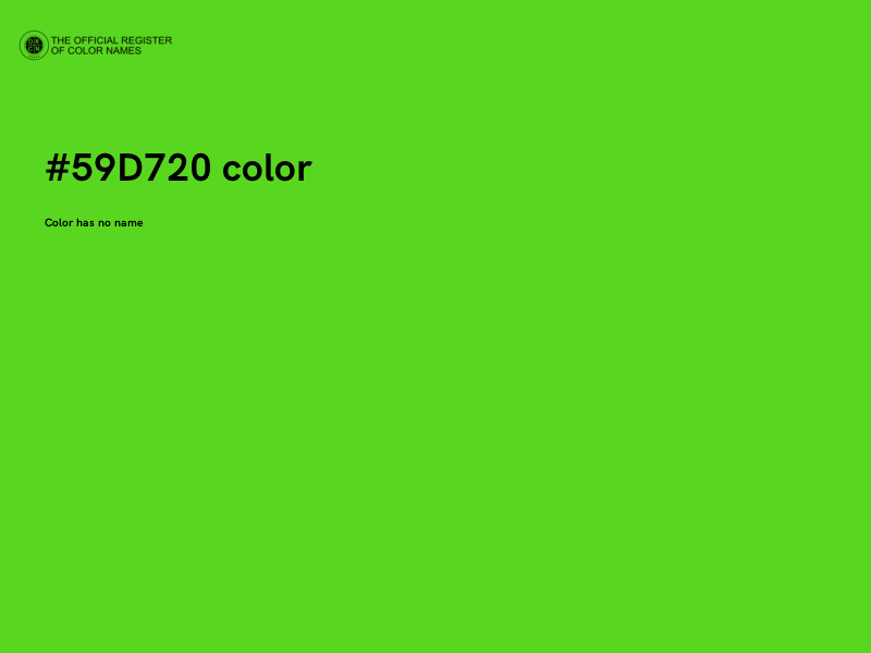 #59D720 color image