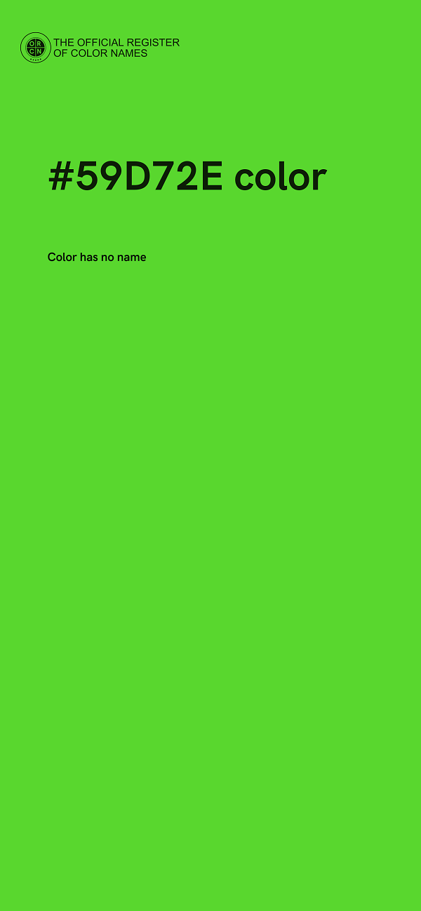 #59D72E color image