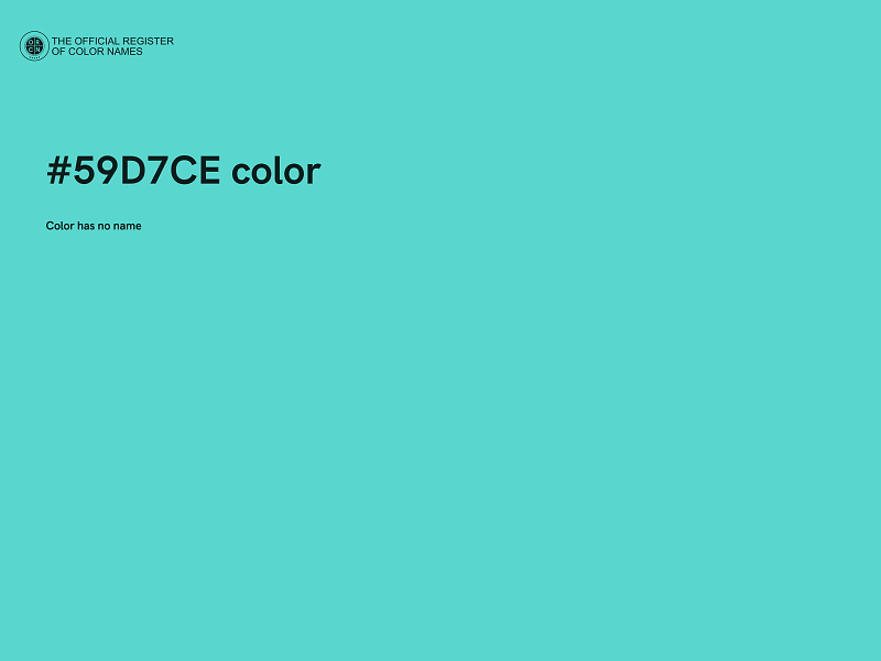 #59D7CE color image