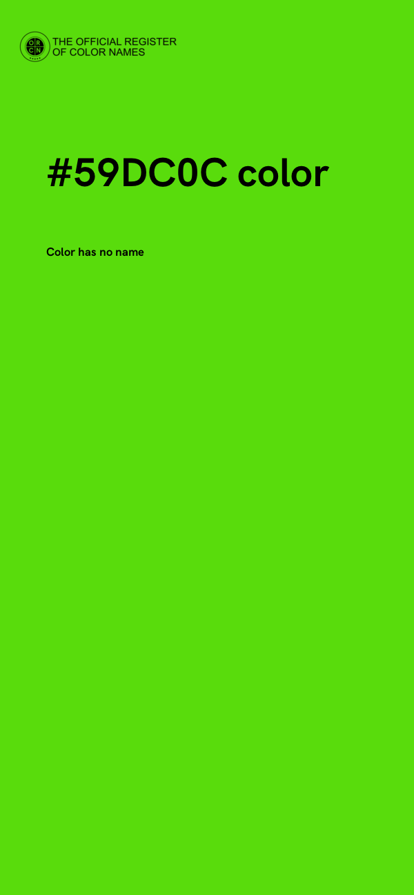 #59DC0C color image