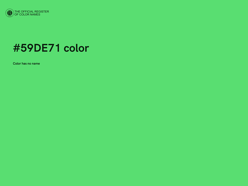 #59DE71 color image