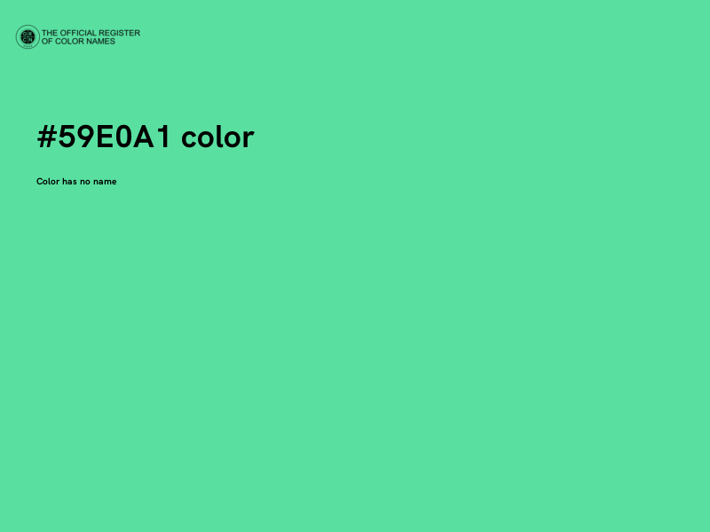 #59E0A1 color image