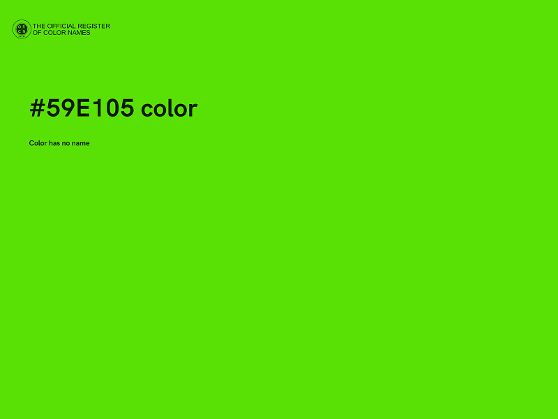 #59E105 color image