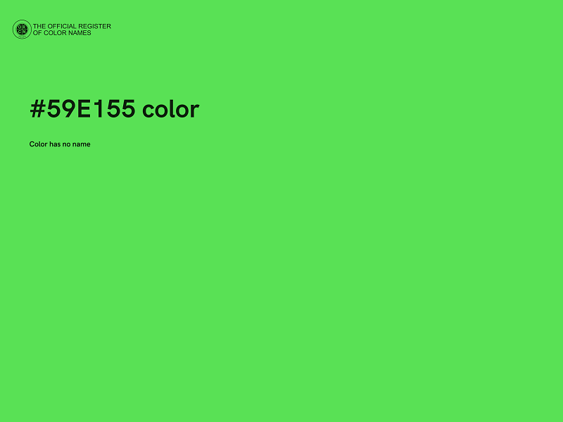 #59E155 color image