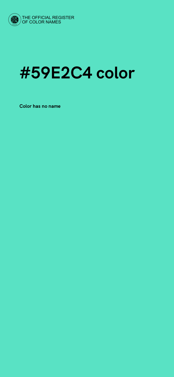 #59E2C4 color image