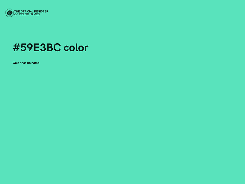 #59E3BC color image