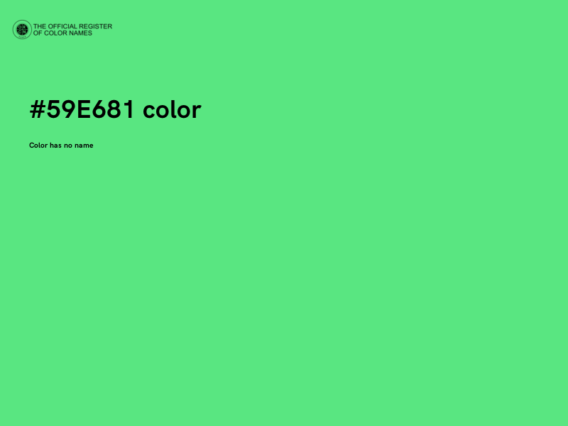 #59E681 color image