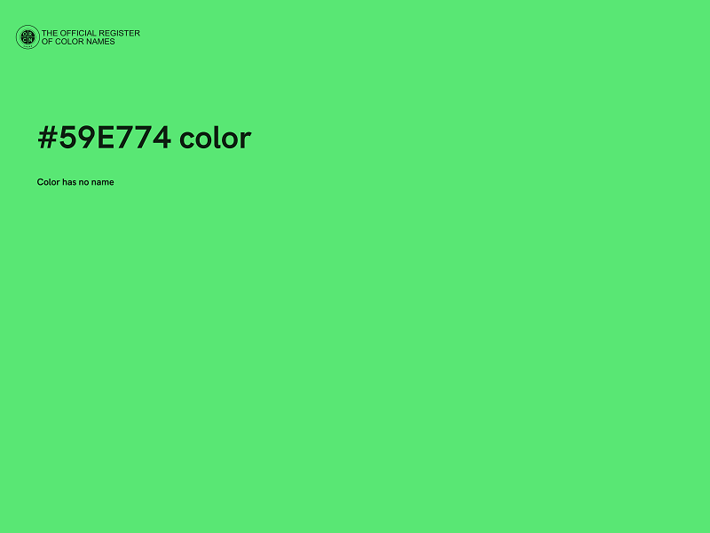 #59E774 color image