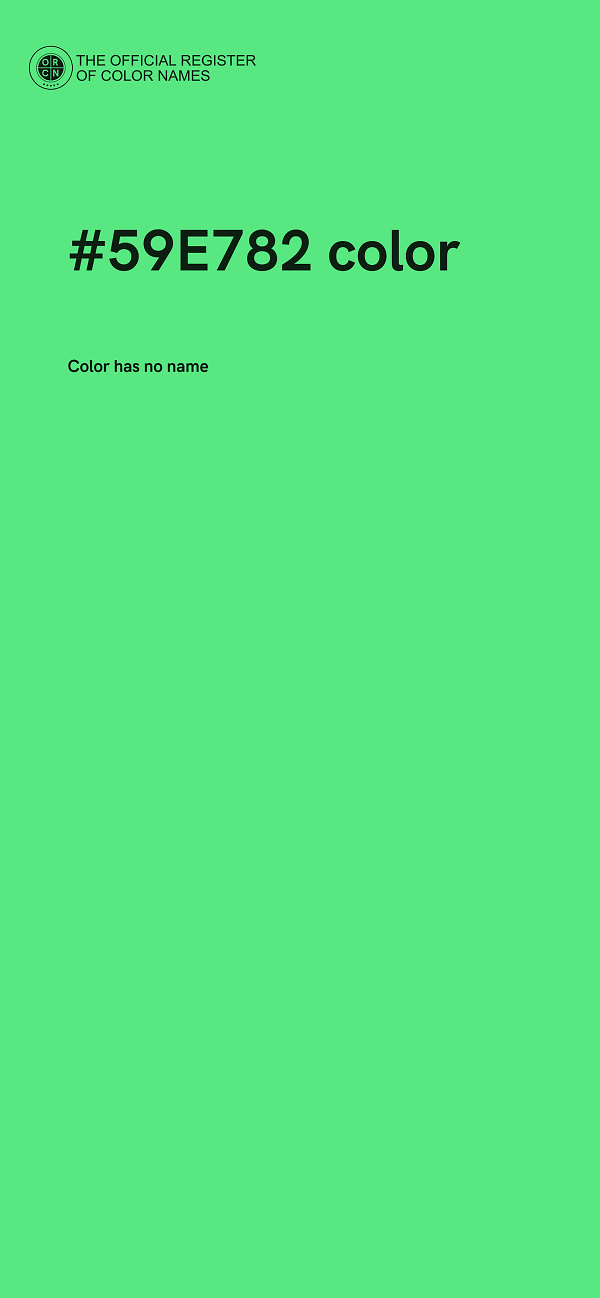#59E782 color image