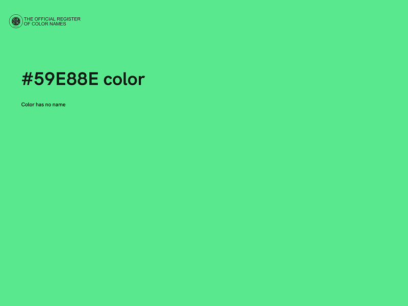 #59E88E color image