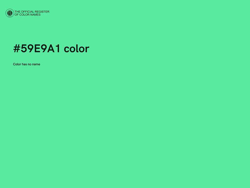 #59E9A1 color image