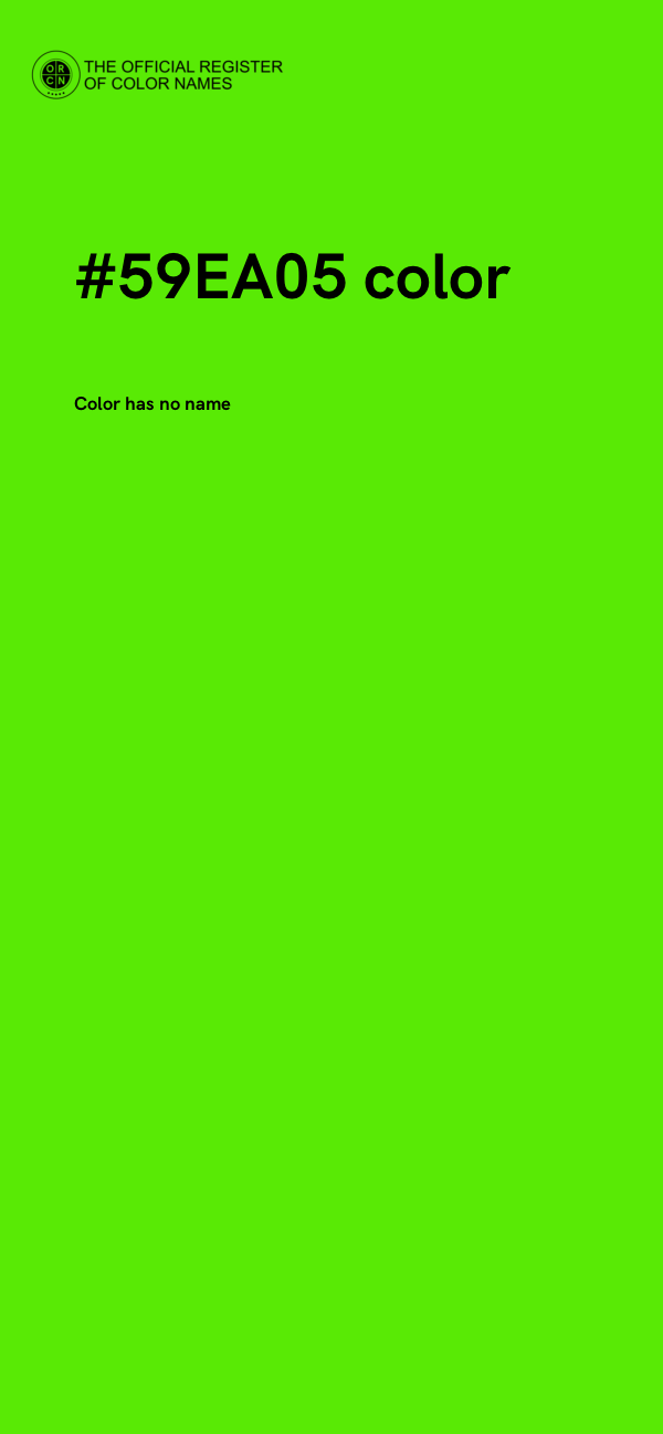 #59EA05 color image