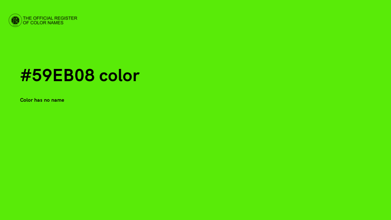 #59EB08 color image