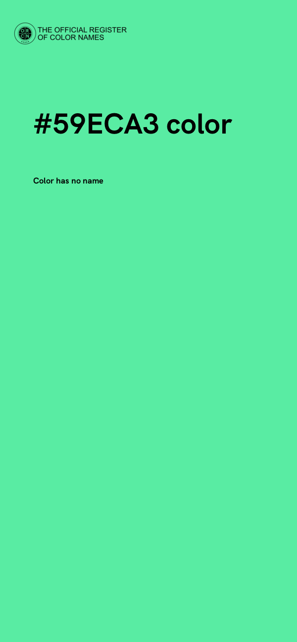 #59ECA3 color image