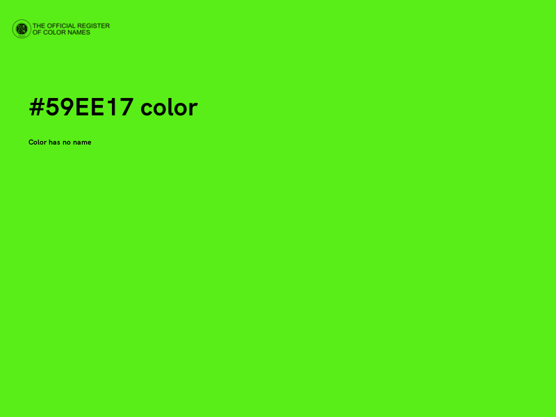 #59EE17 color image
