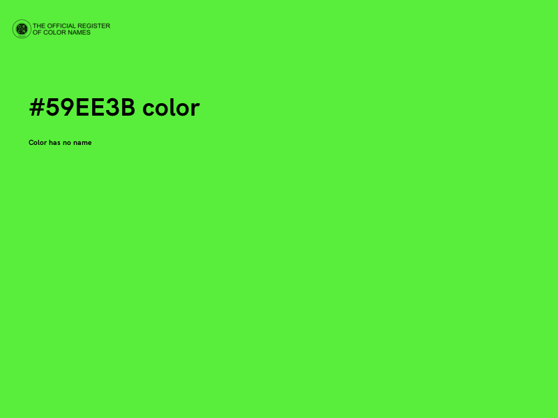 #59EE3B color image