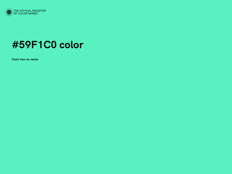#59F1C0 color image