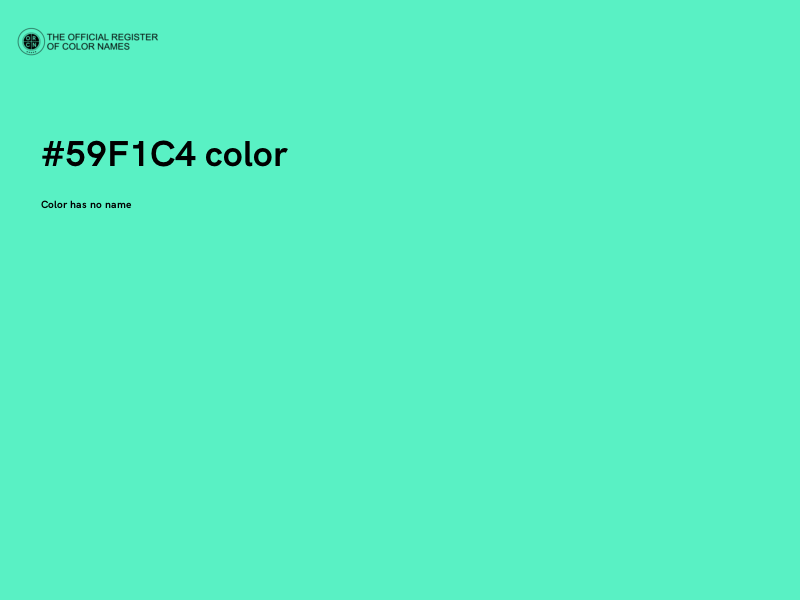 #59F1C4 color image