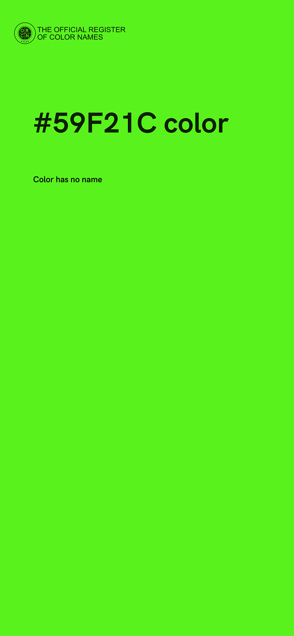 #59F21C color image