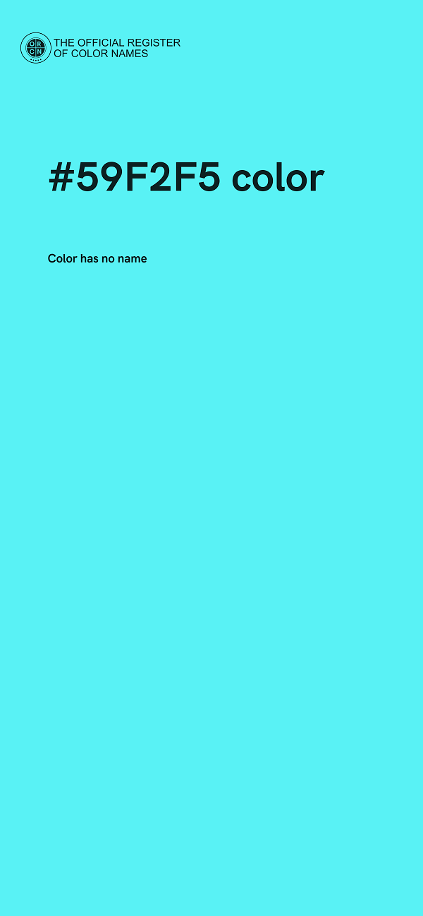 #59F2F5 color image