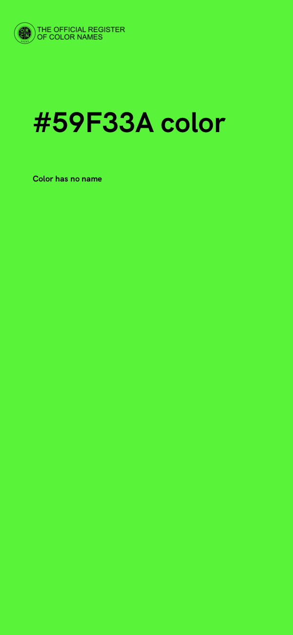 #59F33A color image