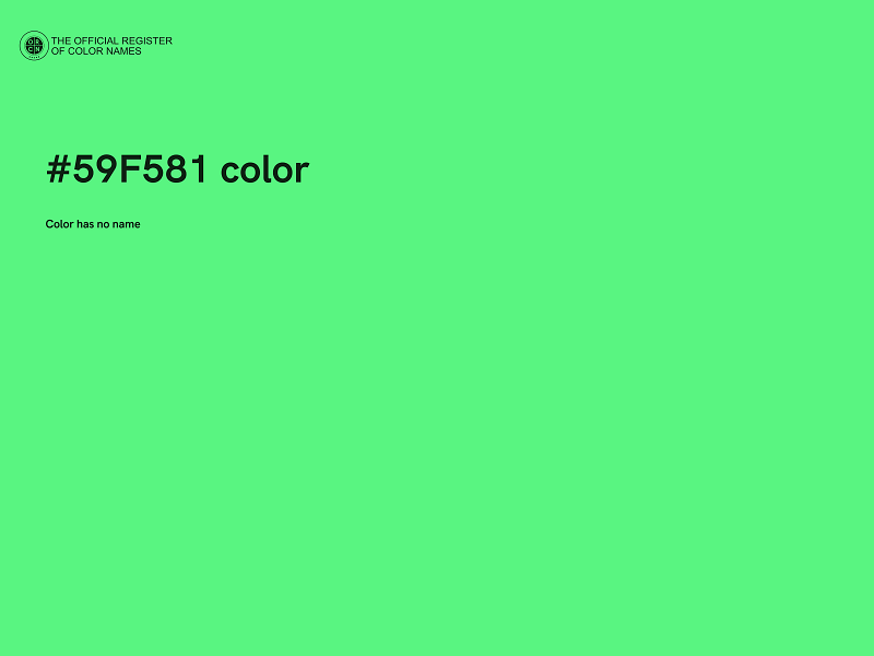 #59F581 color image