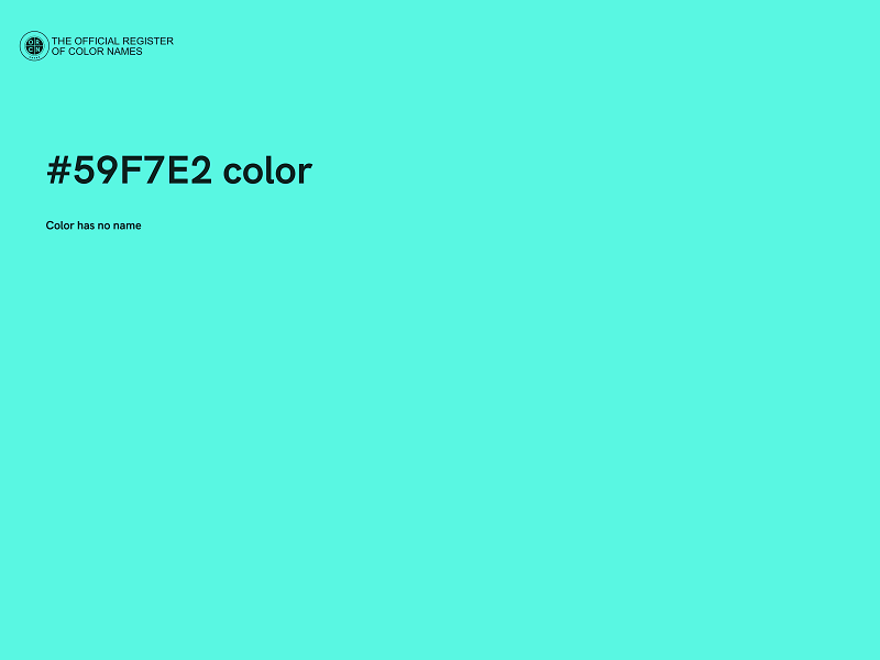 #59F7E2 color image