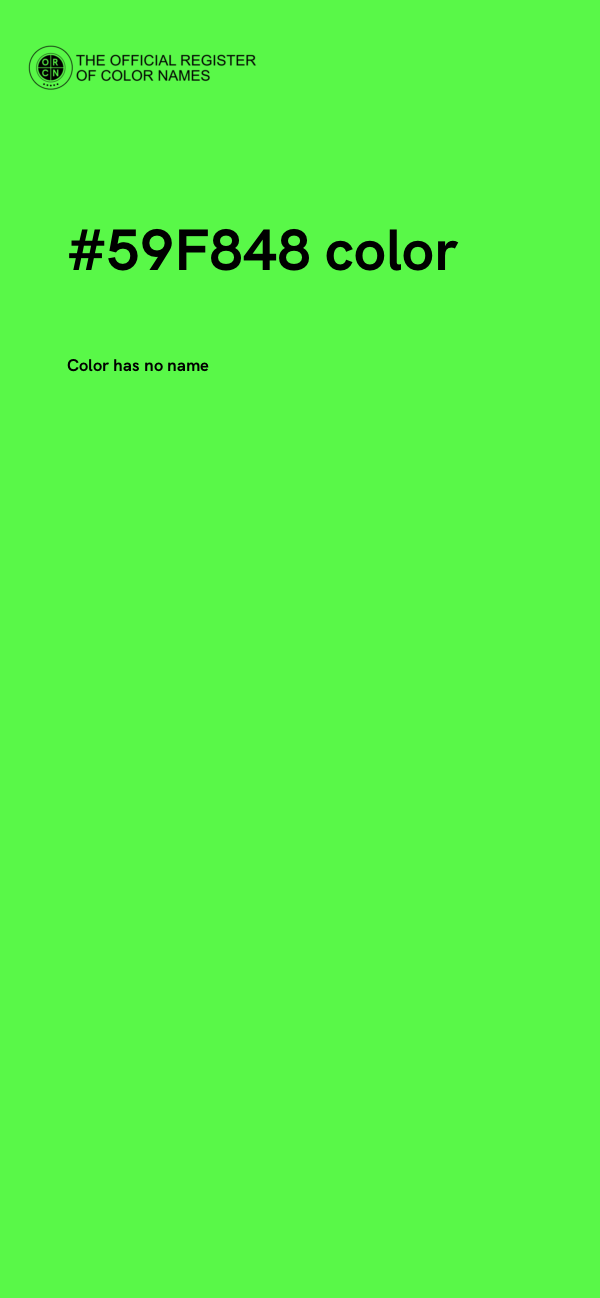 #59F848 color image