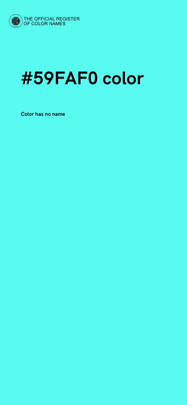 #59FAF0 color image