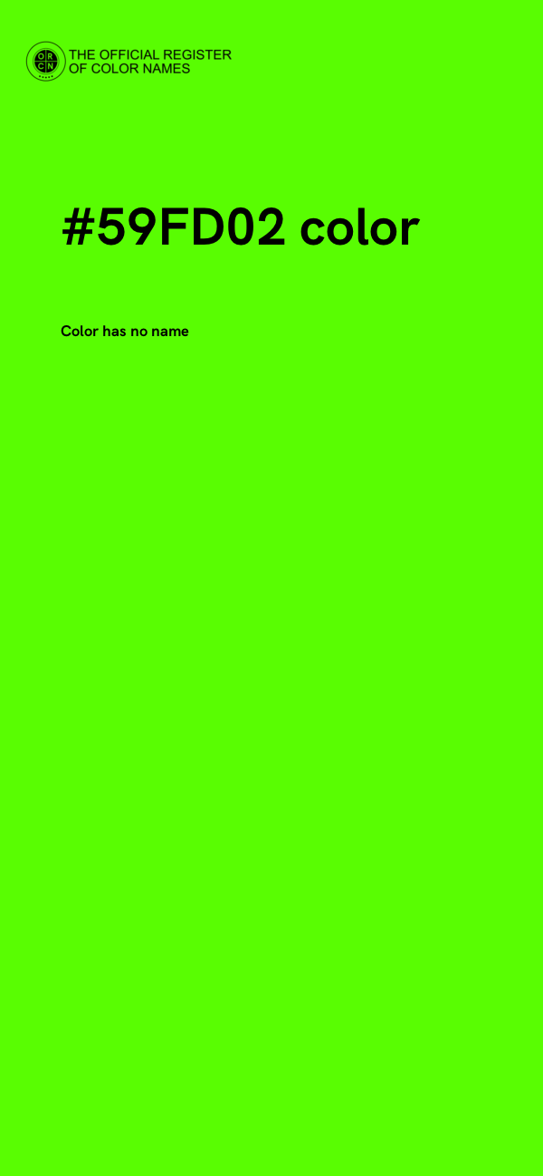 #59FD02 color image